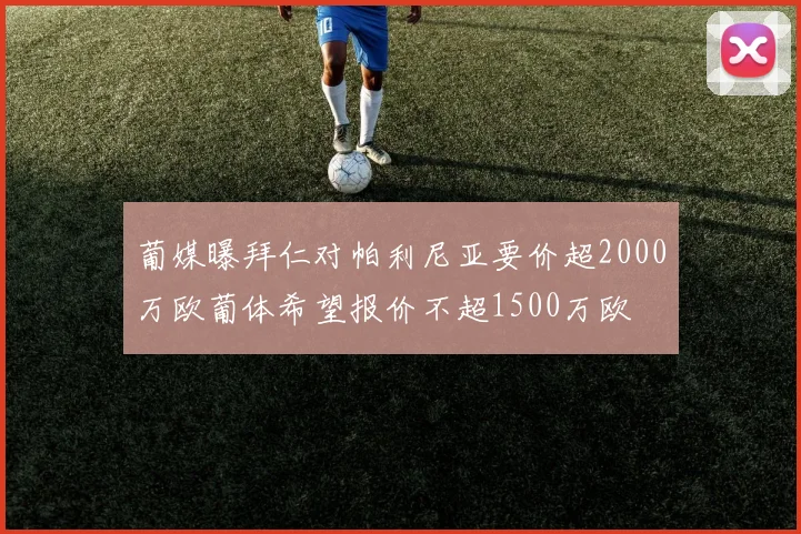 葡媒曝拜仁对帕利尼亚要价超2000万欧葡体希望报价不超1500万欧